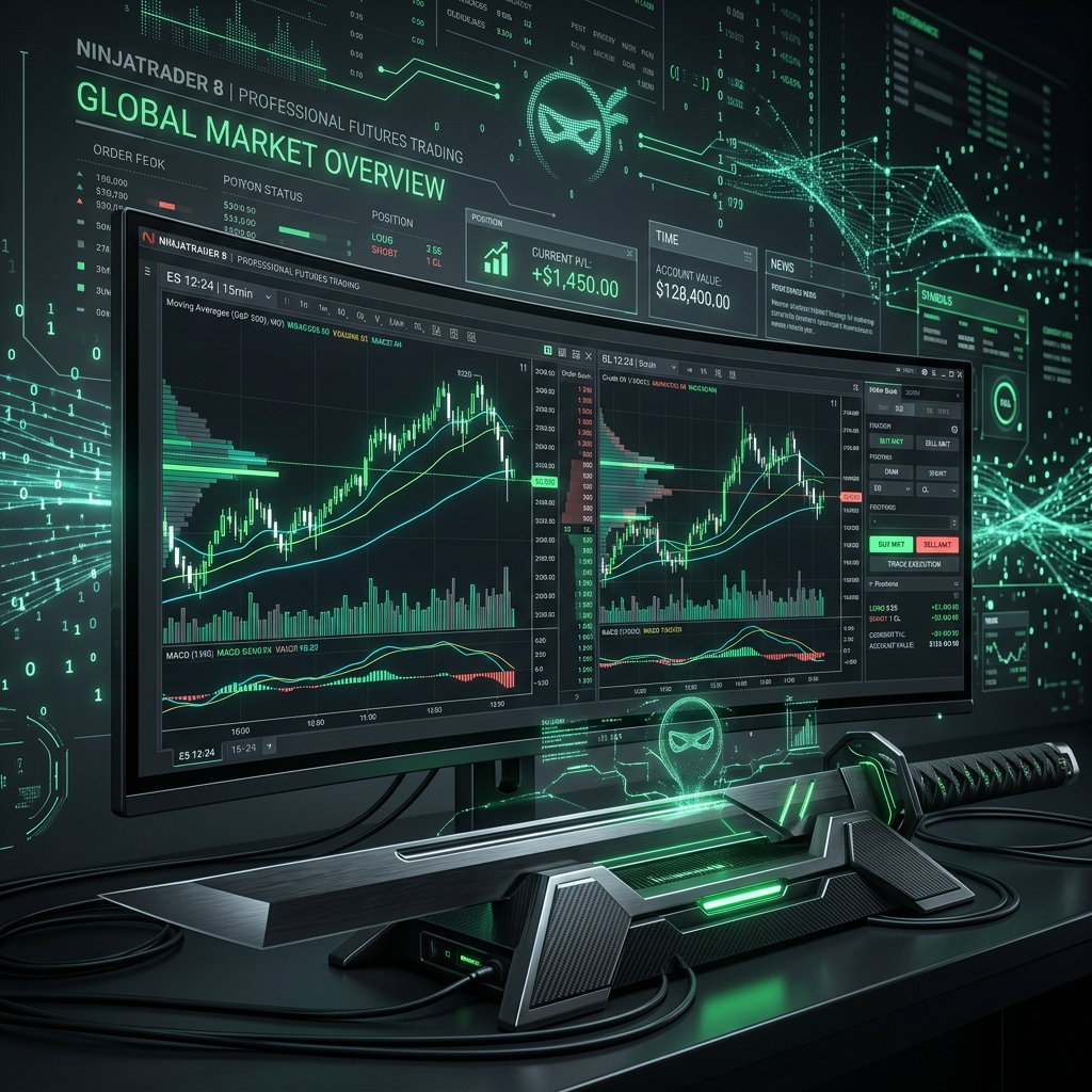 Terminal de Trading NinjaTrader 8
